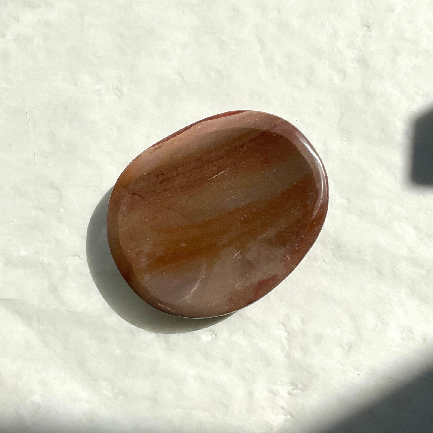 Red Small Polychrome Jasper Trinket Bowl