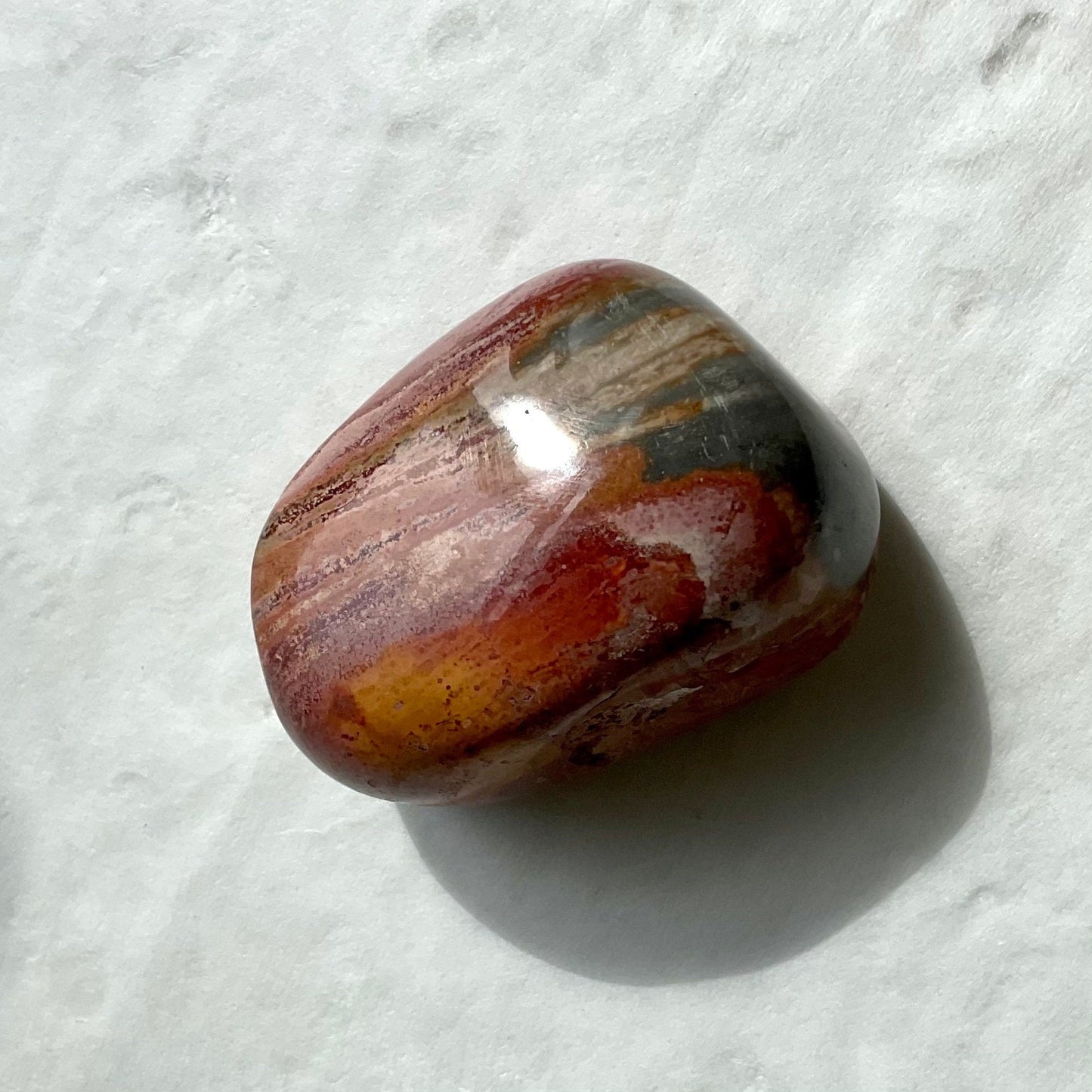 Polychrome Jasper Multi Color Rainbow Layers Palmstone