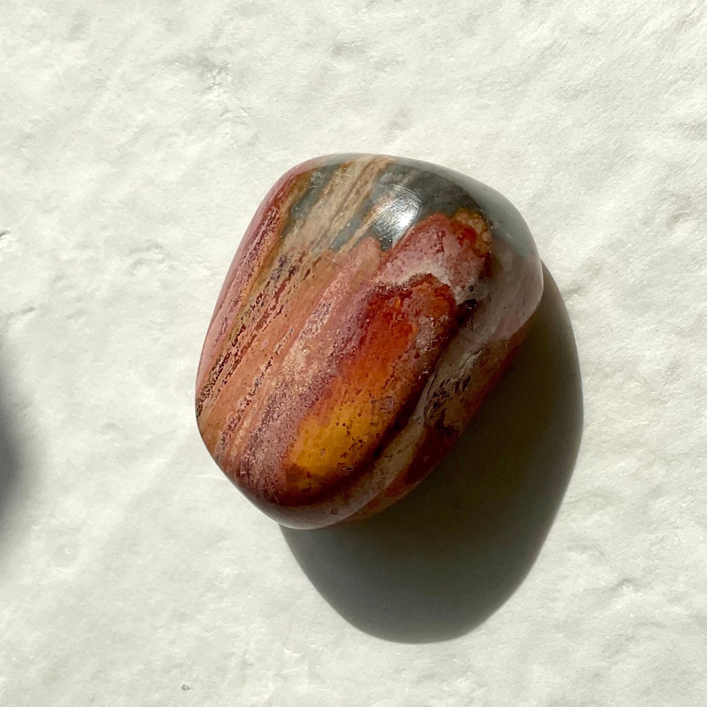 Polychrome Jasper Multi Color Rainbow Layers Palmstone