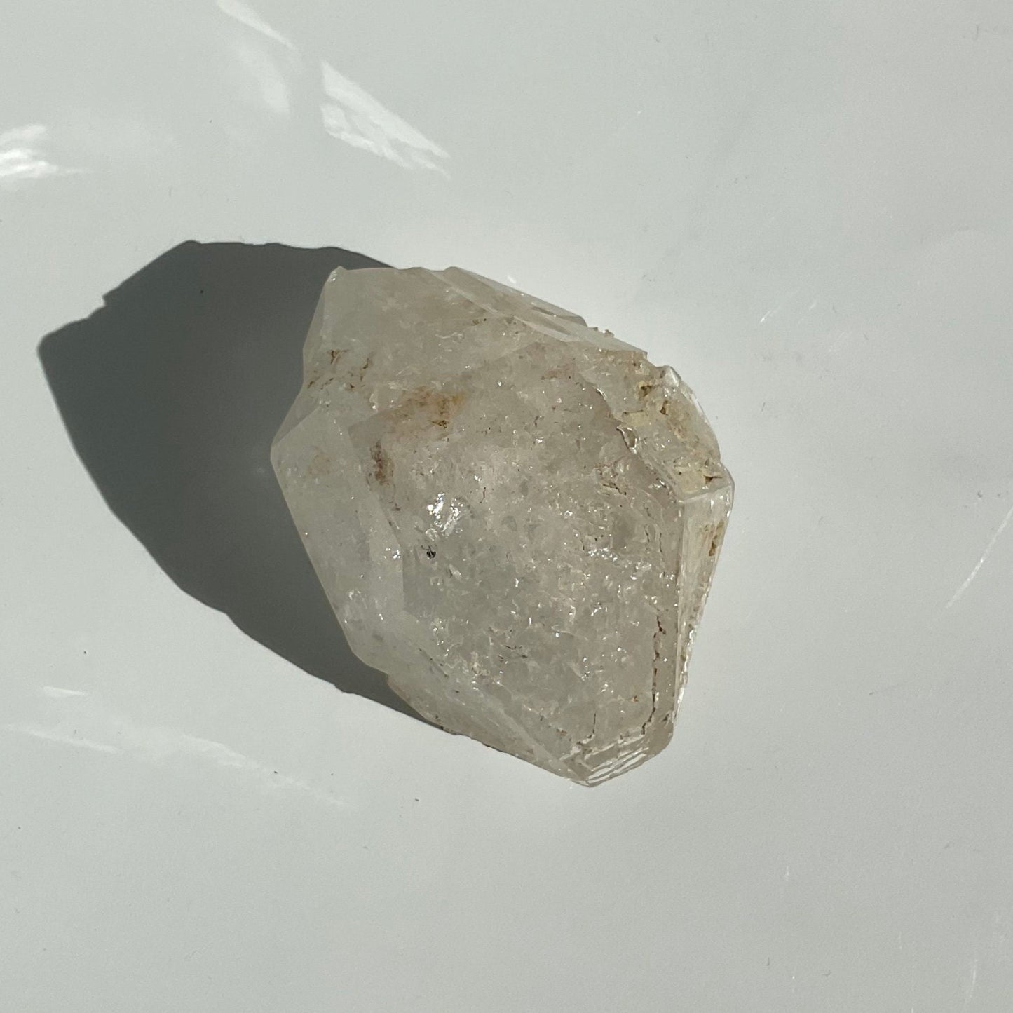 Fenster Quartz Diamond Shape Crystal