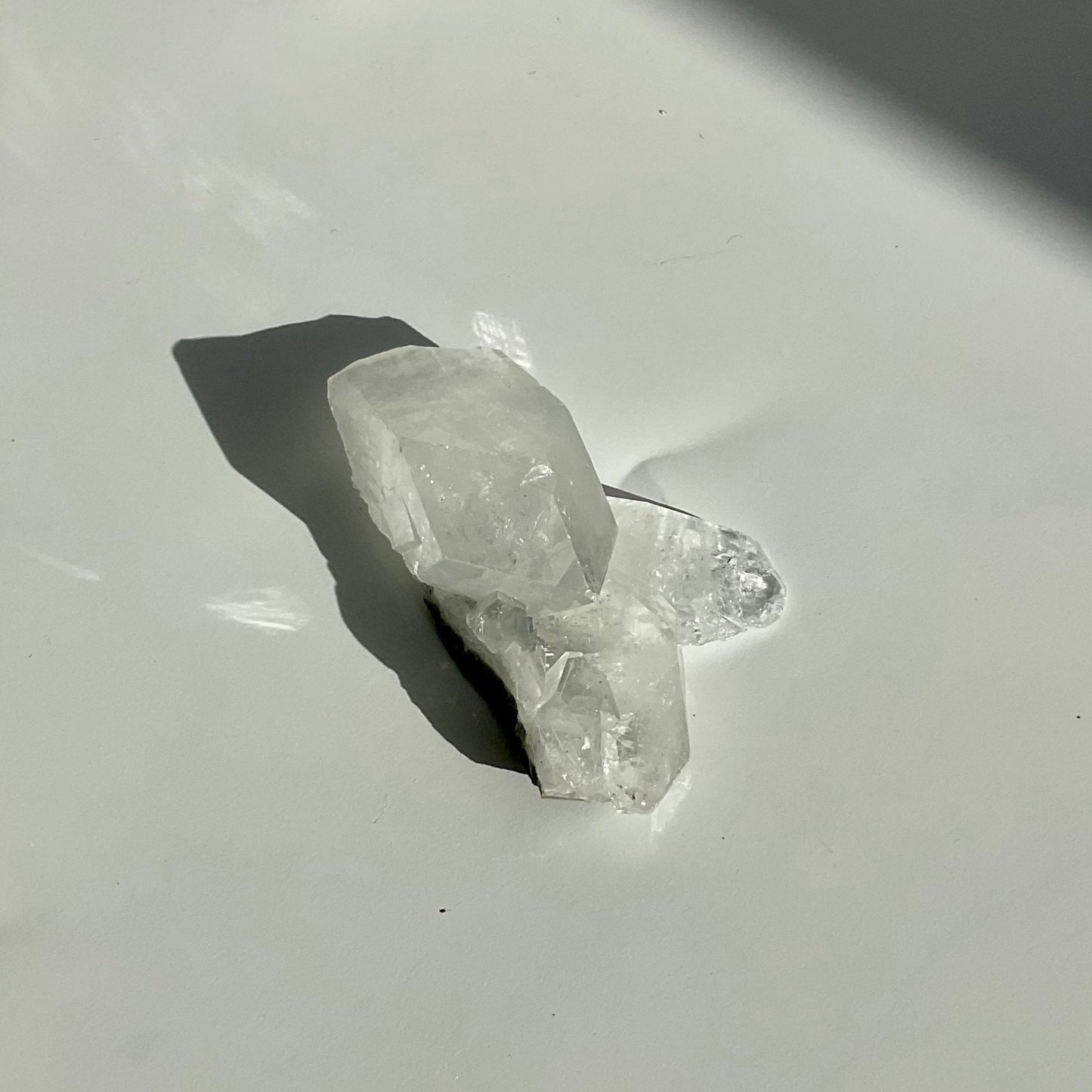 Small Block Clear Apophyllite Crystal Piece