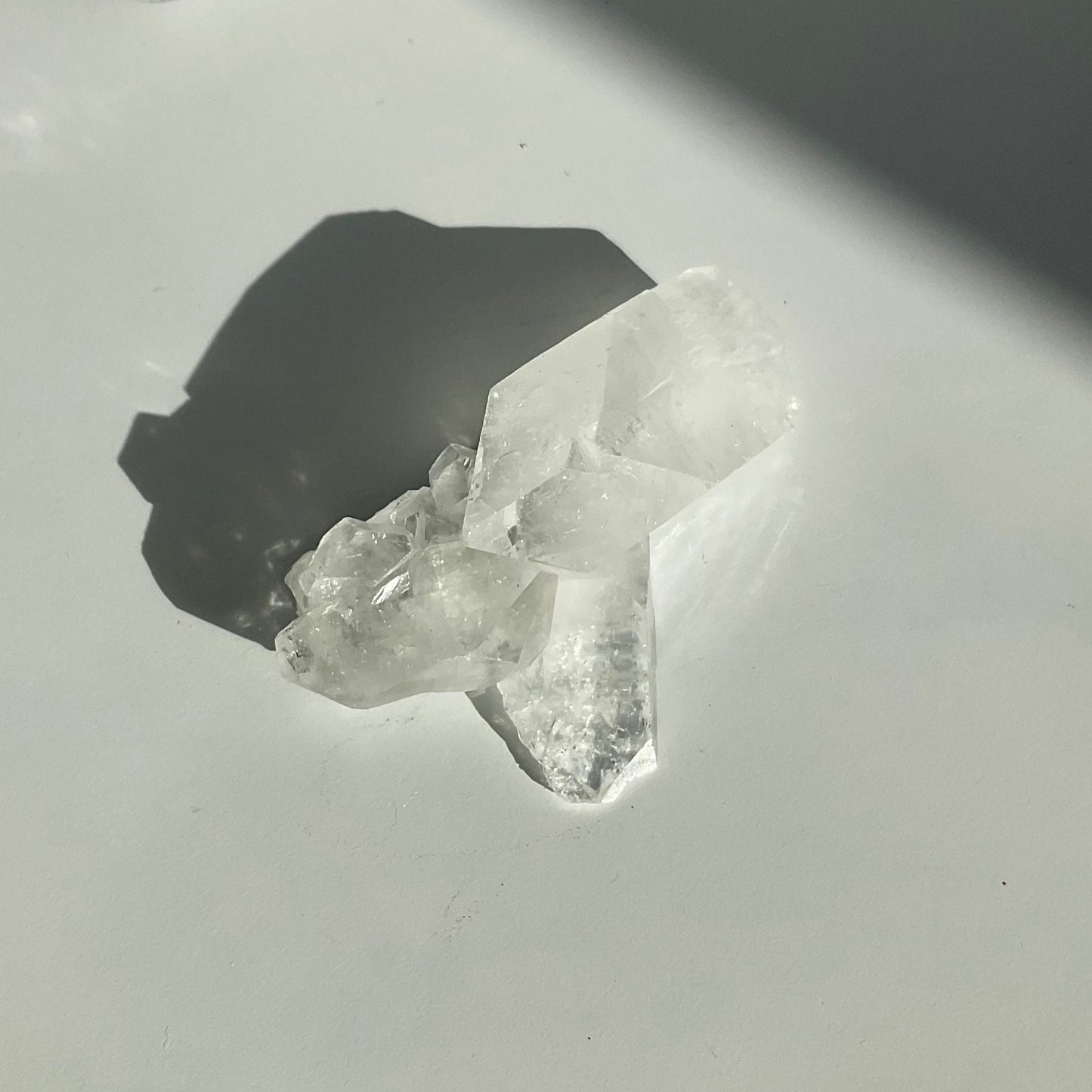 Small Block Clear Apophyllite Crystal Piece