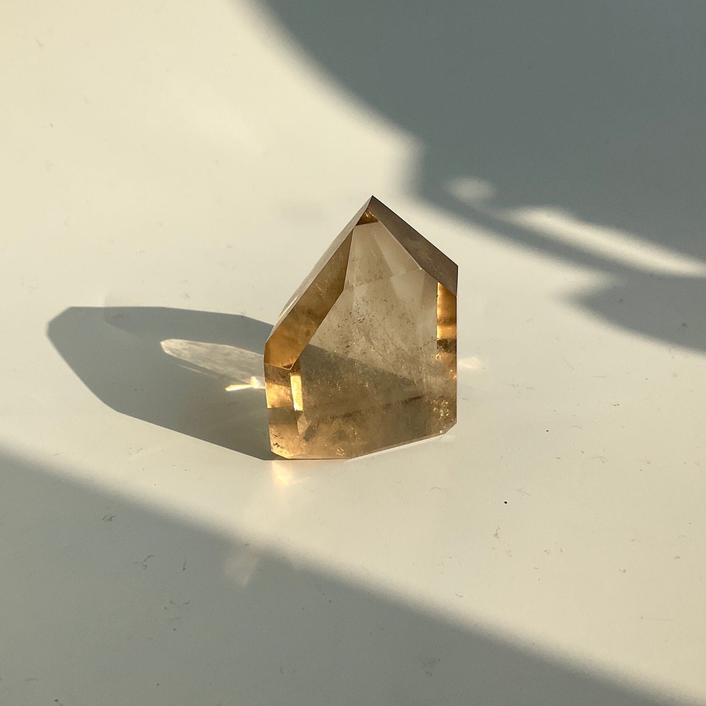 Natural Citrine AAA Grade Super Clear Honey Gold Tower