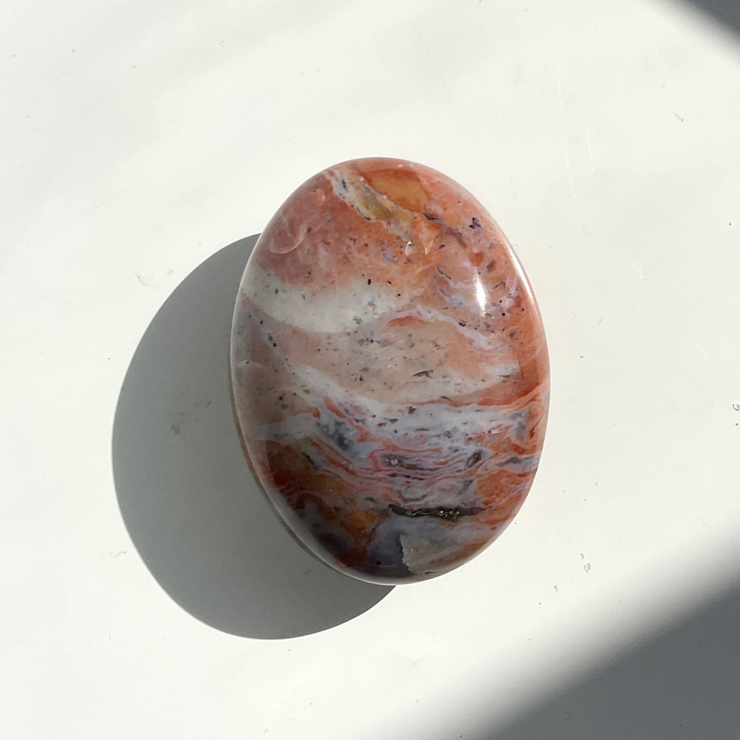 Ocean Jasper Pink Blue Pastel Multi Color OJ Mix Crystal Palmstone