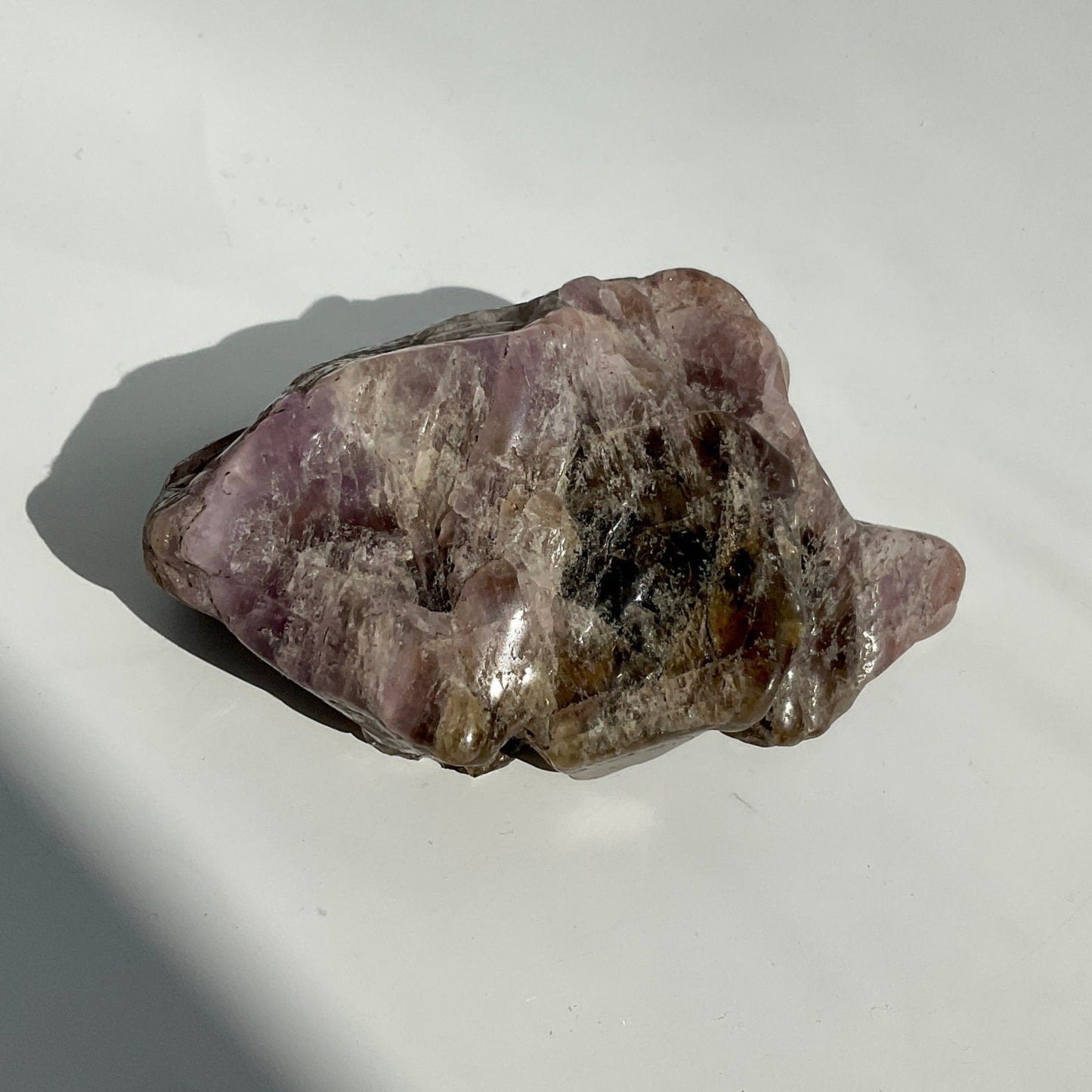 Super Seven Cacoxenite Melody's Stone Raw Crystal Freeform