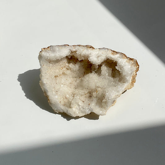 Moroccan Small Sparkle Sugar Druzy Quartz Geode