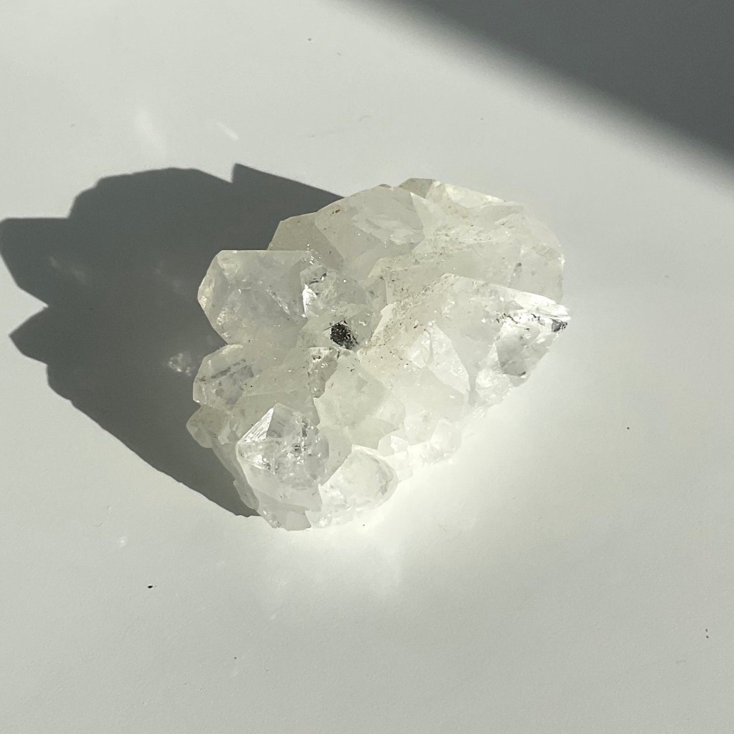 Cute Clear Apophyllite Raw Cluster