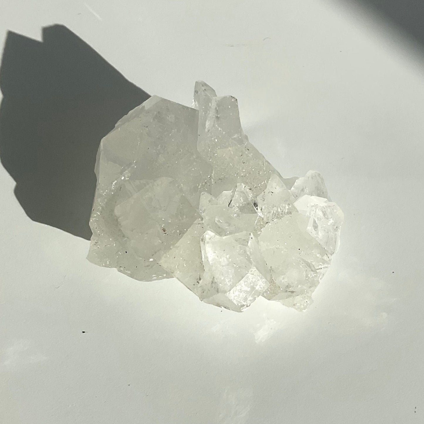 Cute Clear Apophyllite Raw Cluster