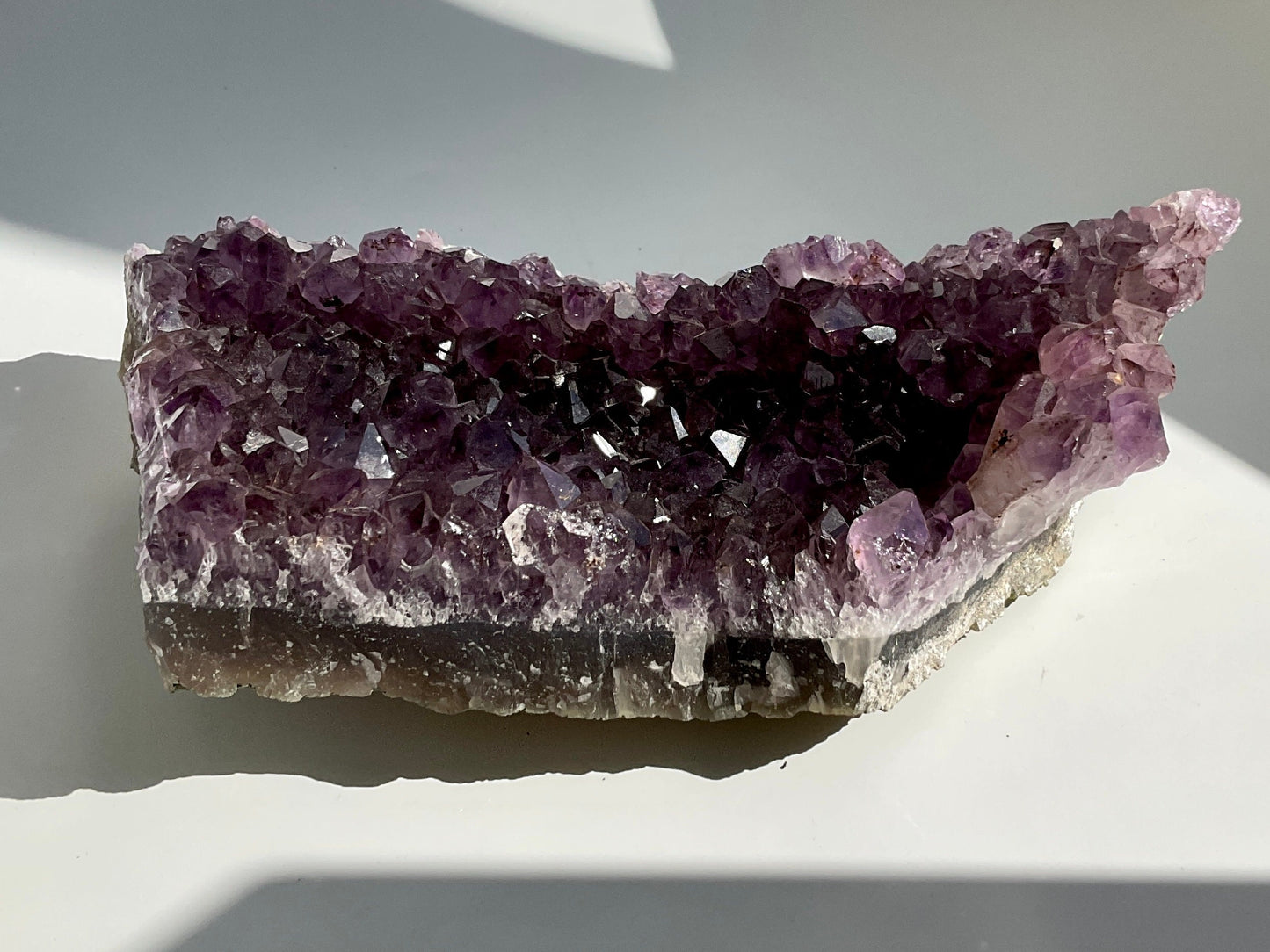 Large Deep Royal Purple Uruguay Amethyst Raw Cluster