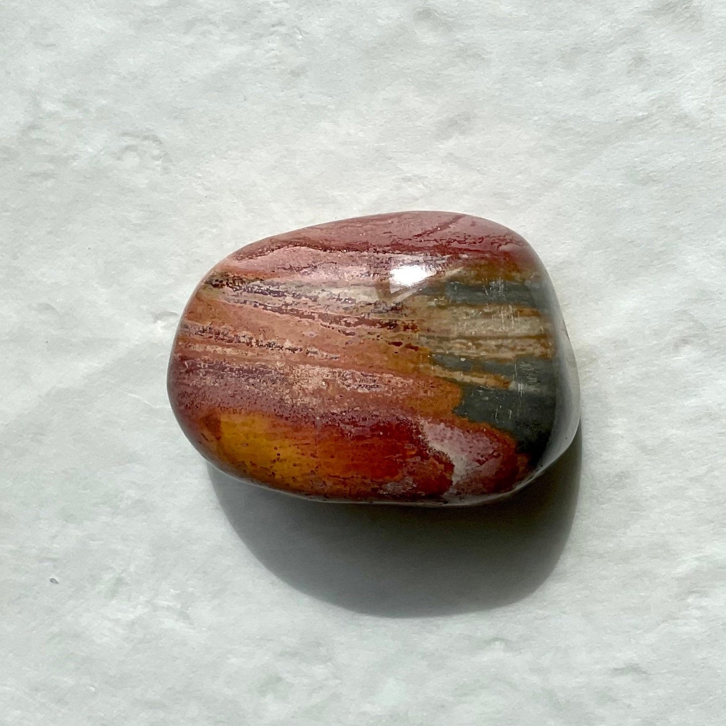 Polychrome Jasper Multi Color Rainbow Layers Palmstone