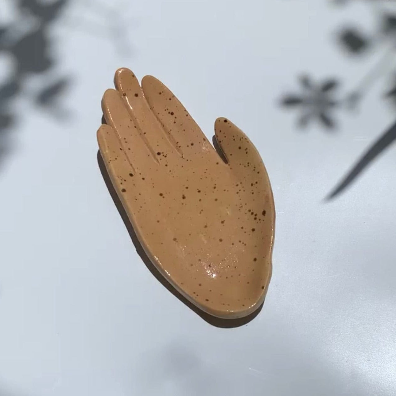 Cute Palm Hand Ceramic Dish