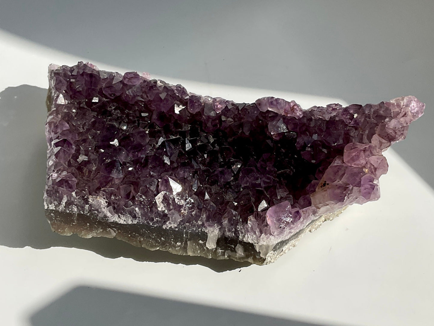 Large Deep Royal Purple Uruguay Amethyst Raw Cluster