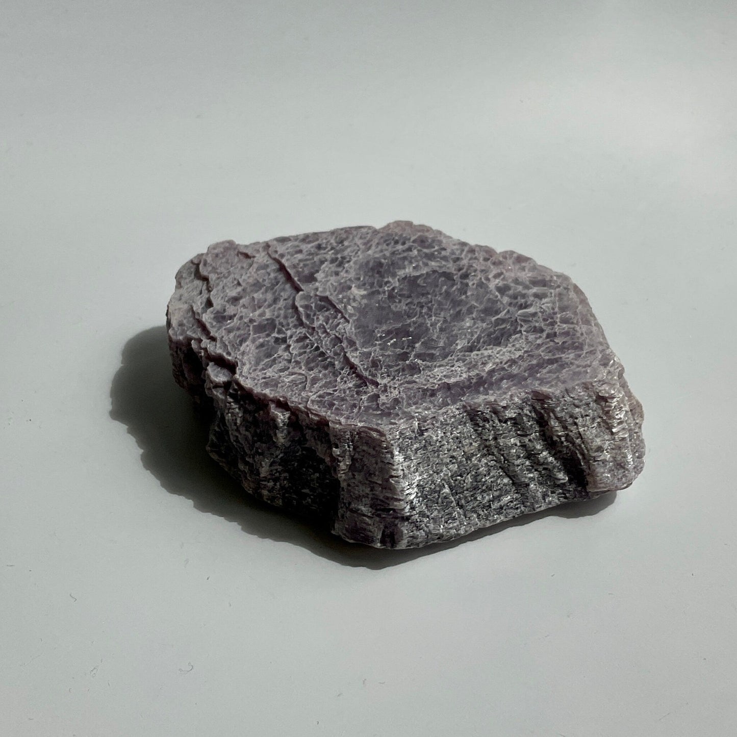 Rare Purple Gem Lepidolite Raw Slab