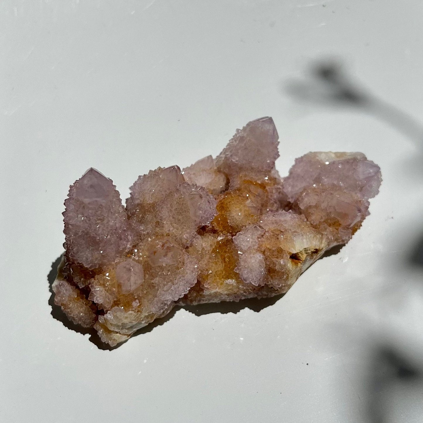 Raw Spirit Quartz Purple Yellow Pink Amethyst Cluster