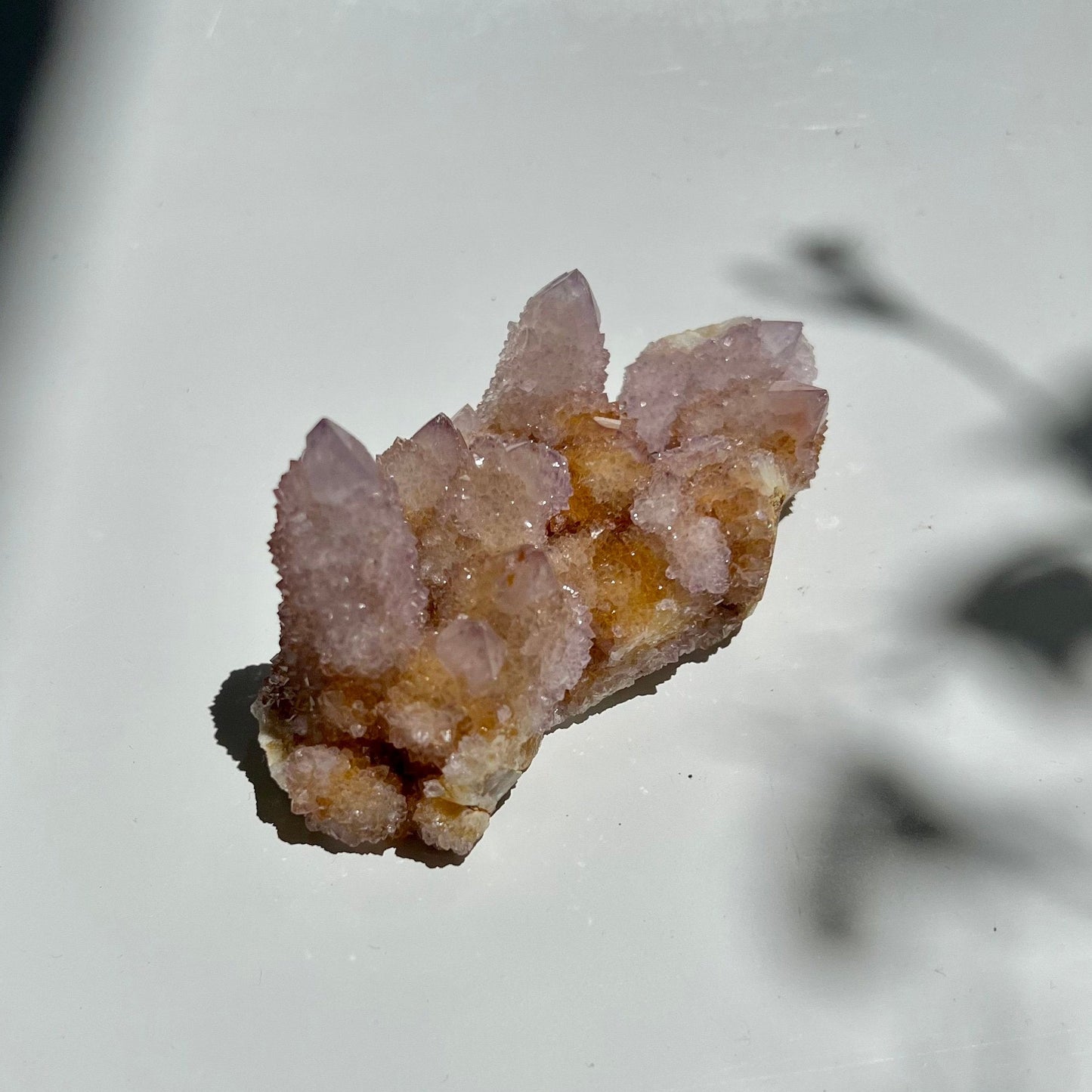 Raw Spirit Quartz Purple Yellow Pink Amethyst Cluster