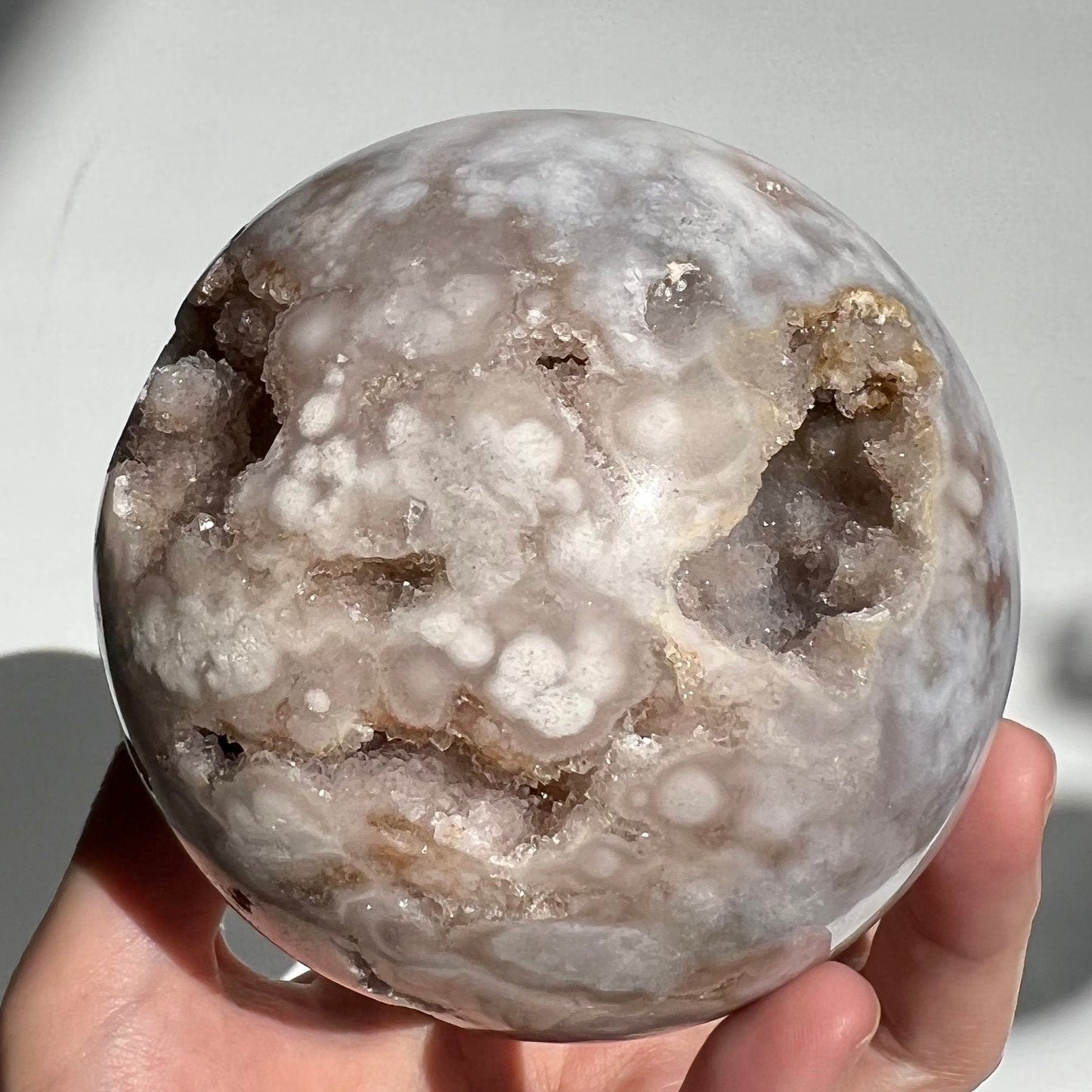 Large Pink Amethyst Extra Druze Sphere