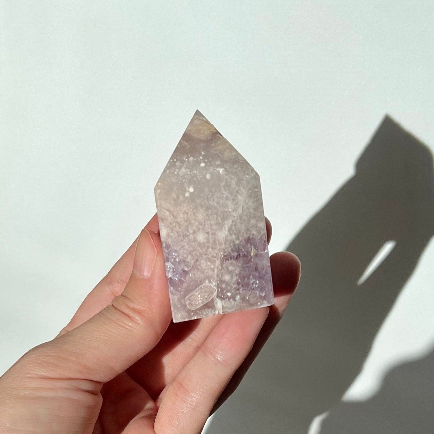 Baby Purple Pink Amethyst FA Quartzy Obelisk