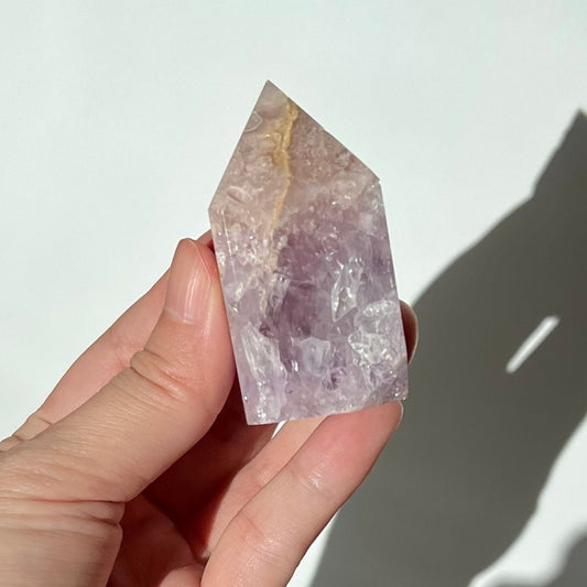 Baby Purple Pink Amethyst FA Quartzy Obelisk