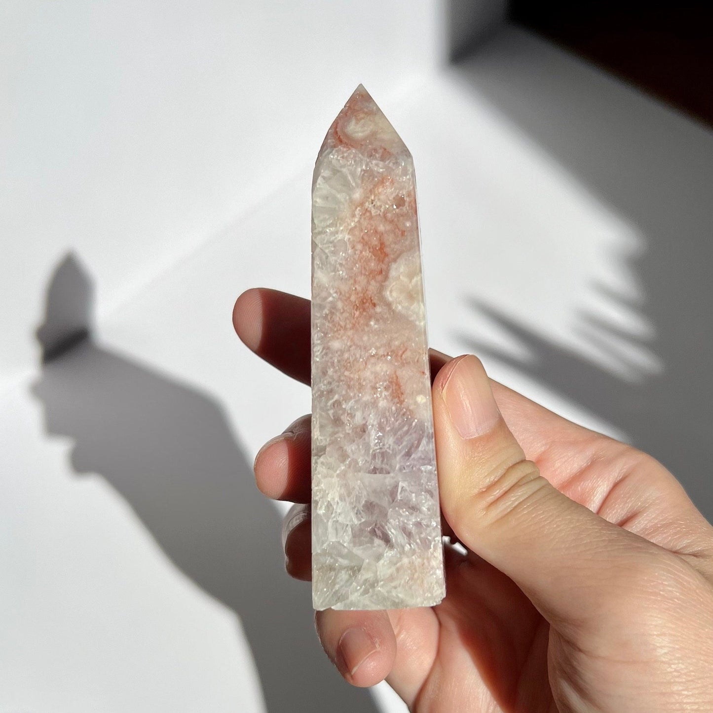 Quartzy Pink Amy FA Crystal Tower