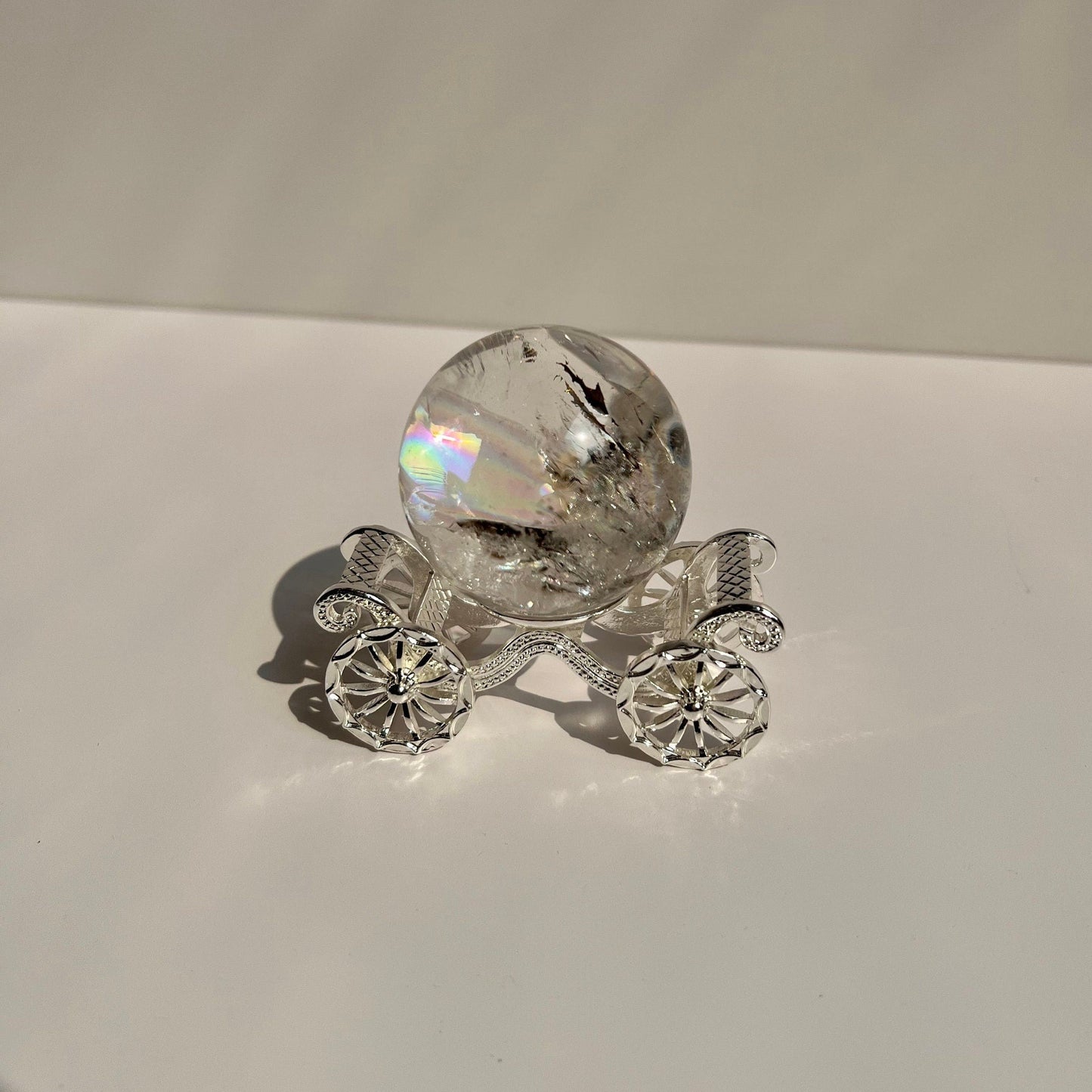 Cinderella Princess Carriage Unique Design Sphere Stand Display